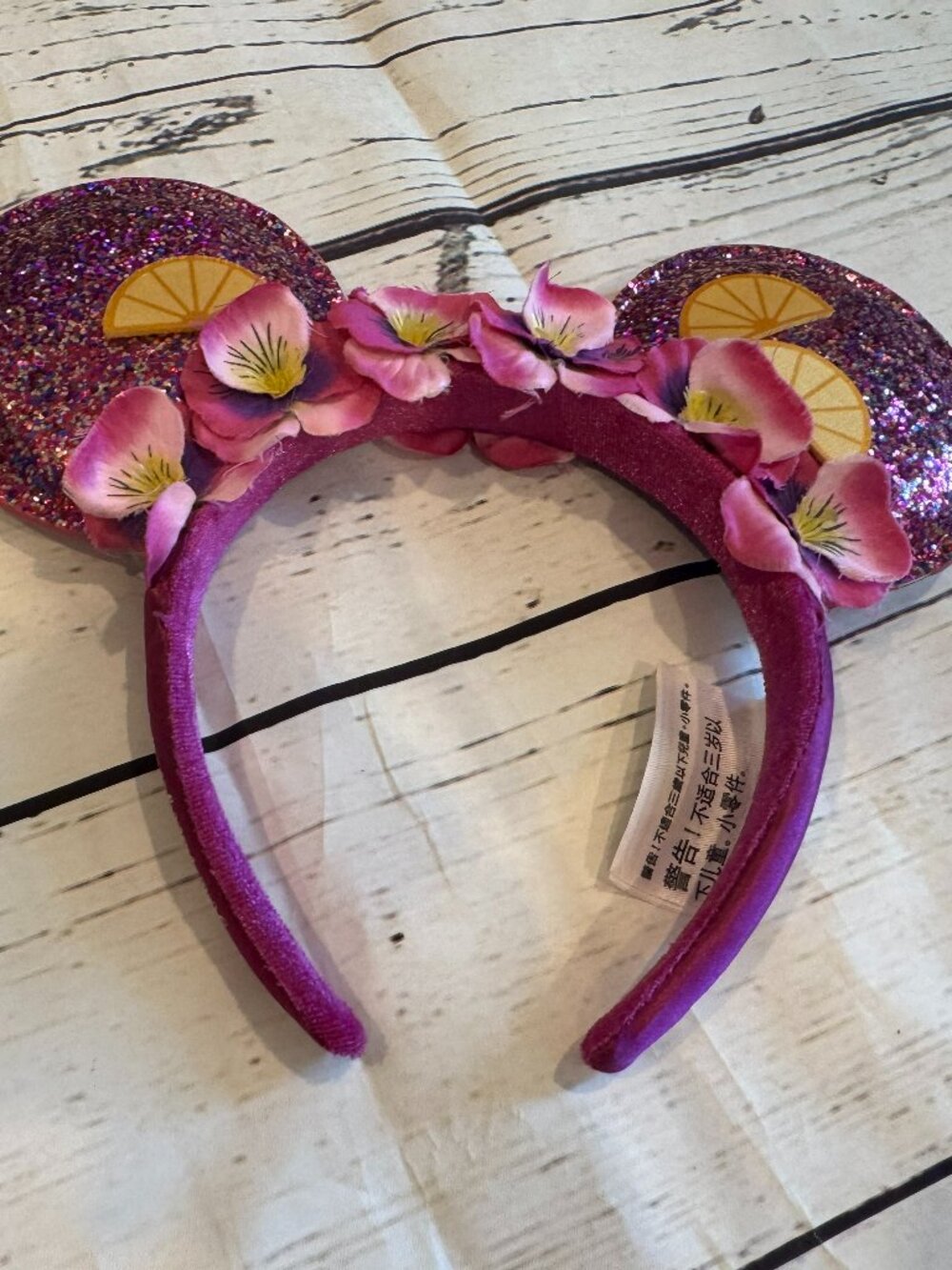 Disney Parks Violet Lemonade Minnie Mouse Headband